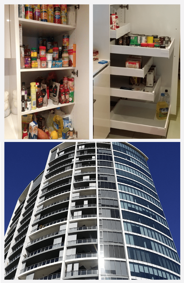Pantry Drawers supplied and installed by easy access kitchens.